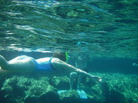 susan en kees snorkelen